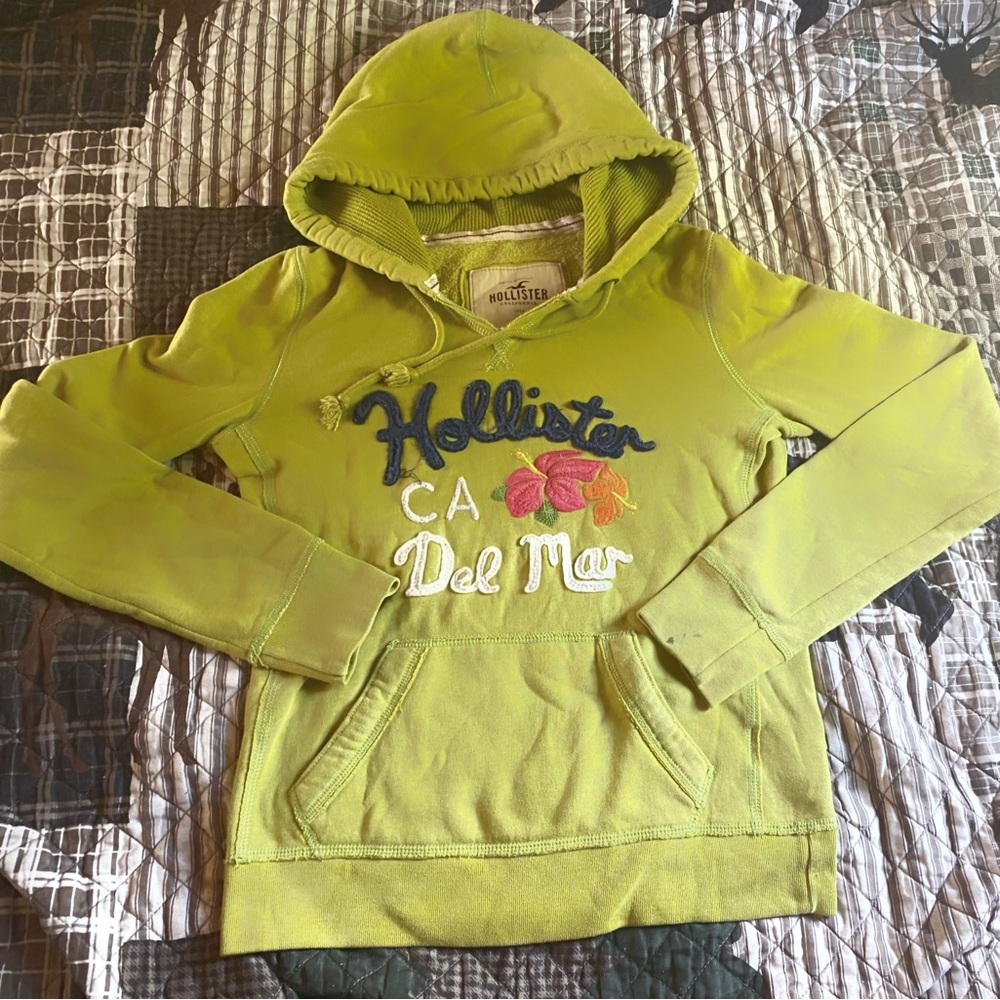 Medium used hollister hoodie